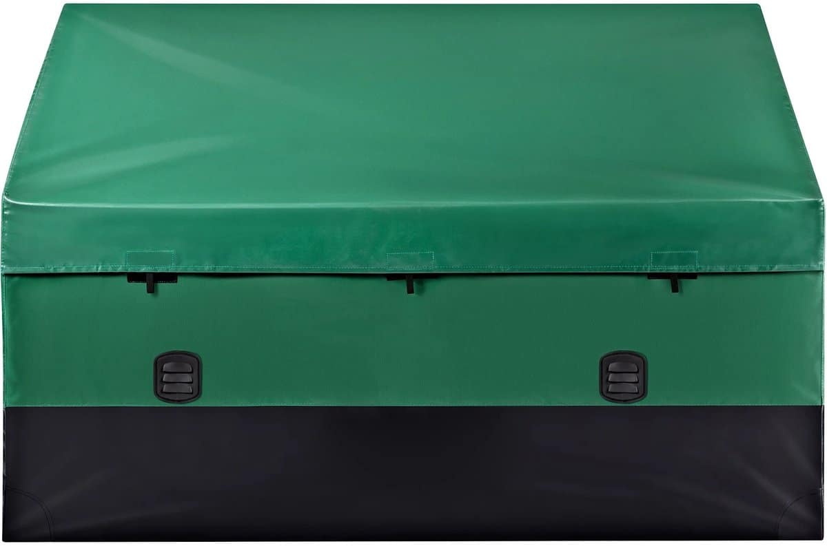 opbergdoos opbergboxen tuin waterdicht 870l 147x86x108x77 cm groen