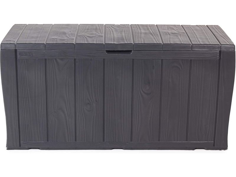 Opbergkussenbox voor Tuin - 270 Liter - Antraciet - Compact en Weerbestendig