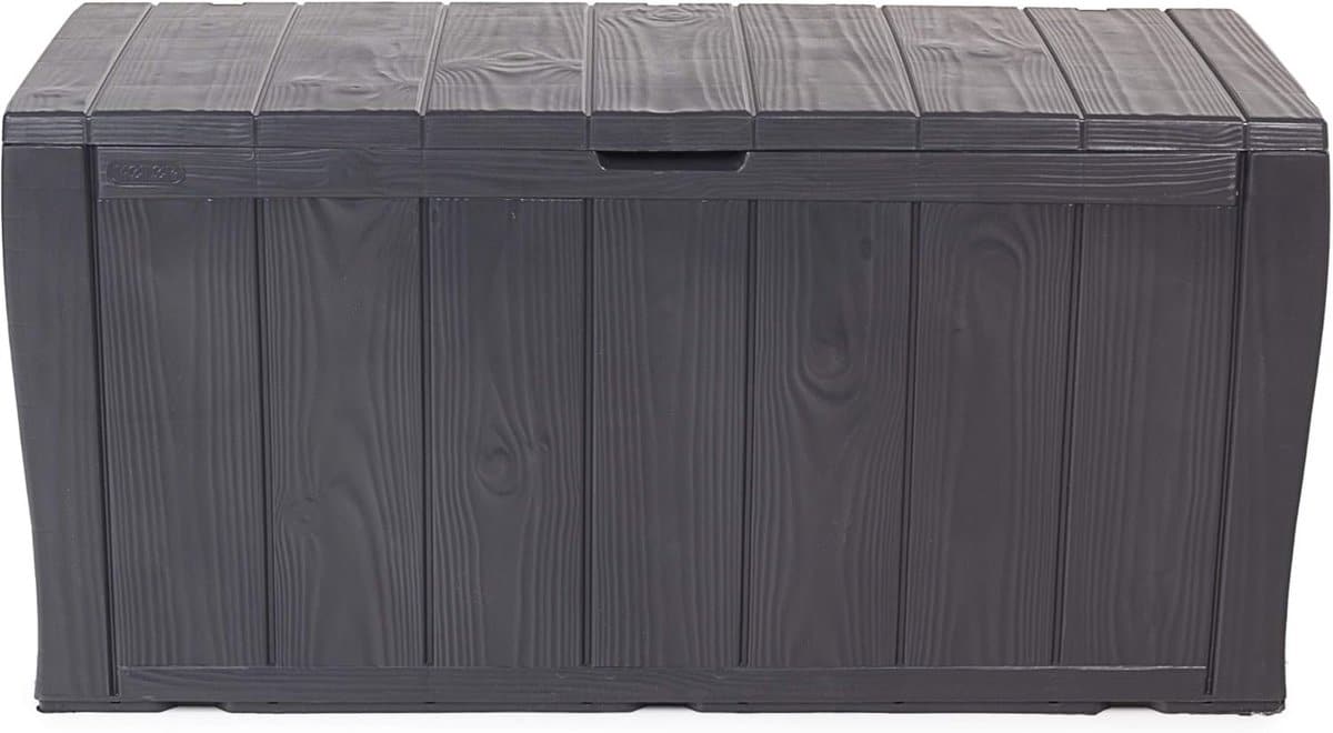 opbergkussenbox voor tuin 270 liter antraciet compact en weerbestendig