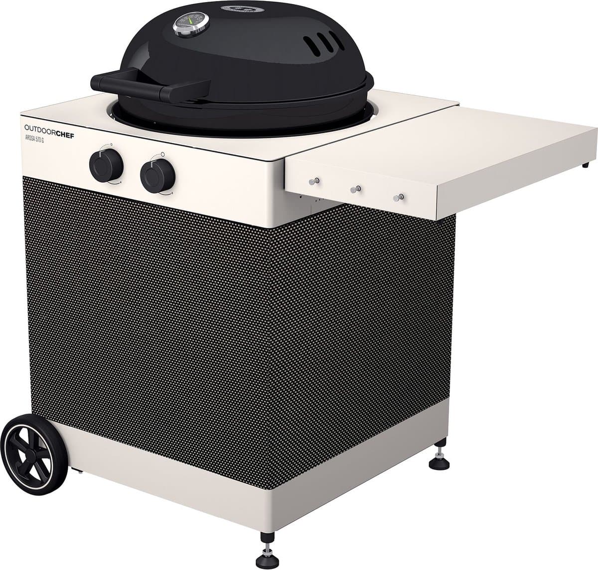 outdoor chef barbecue gas arosa 570 g front two
