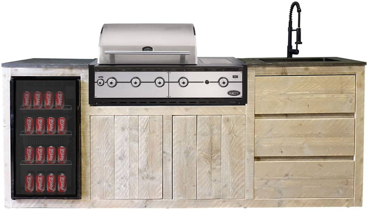 outside meubelen | buitenkeuken palu | boretti ligorio top