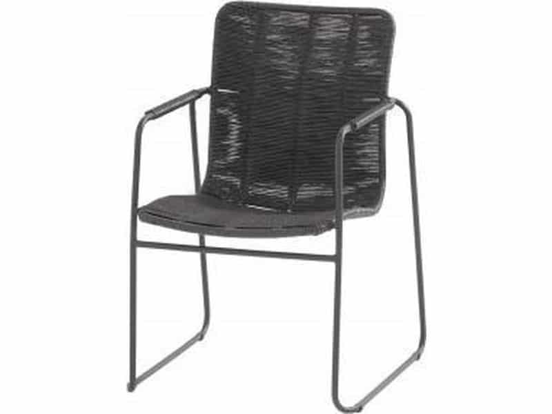 Palma stapelbare dining stoel antraciet Taste 4SO