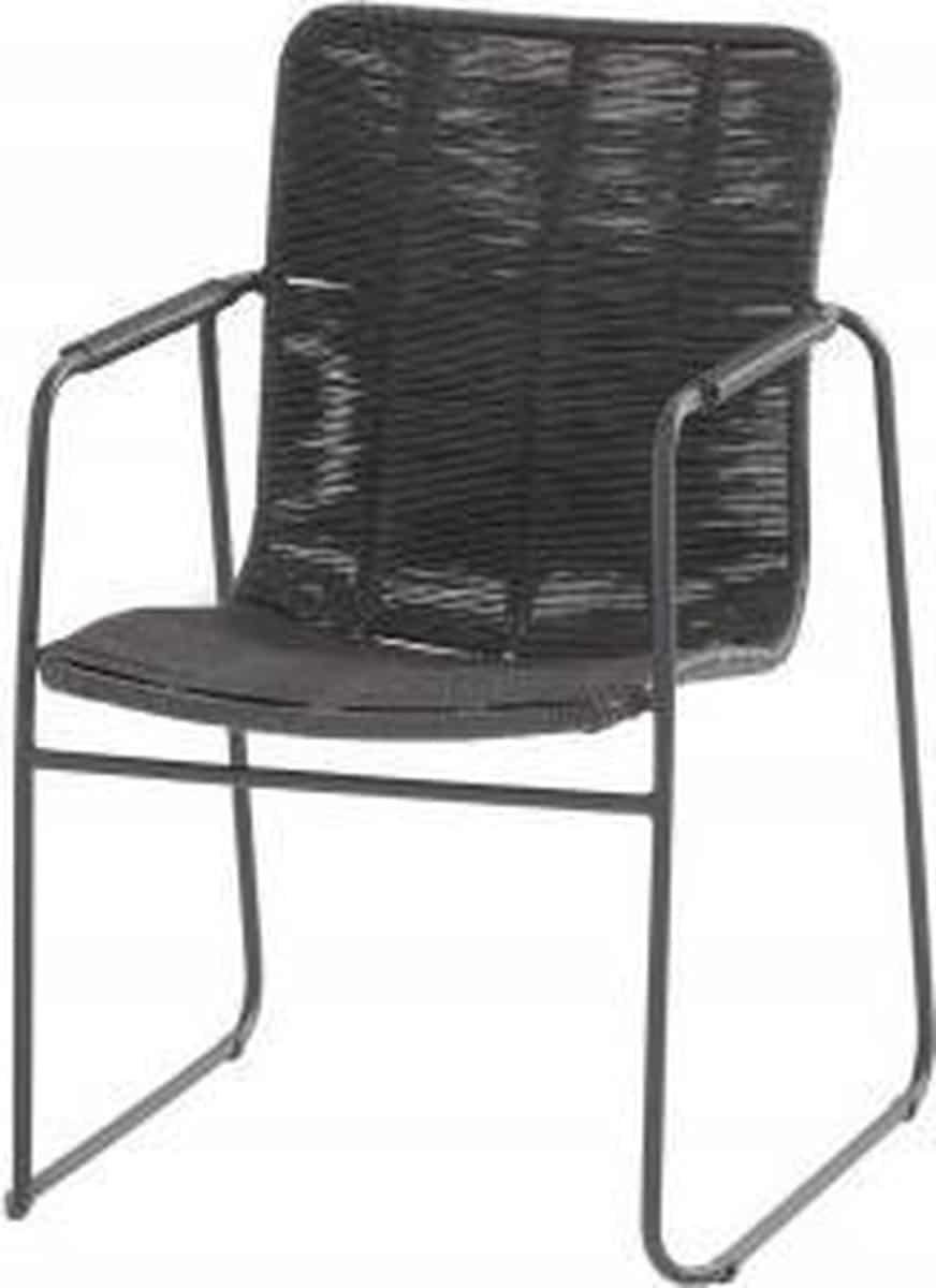 palma stapelbare dining stoel antraciet taste 4so