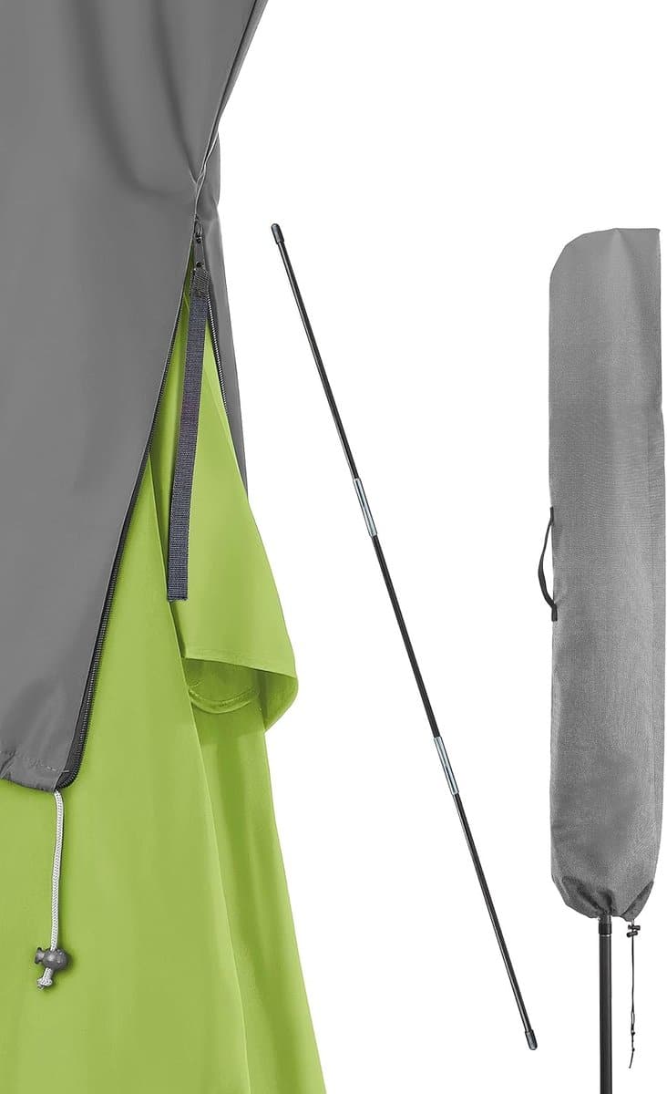 parasolbeschermhoes voor ronde parasols tot 300 cm, vierkante parasols