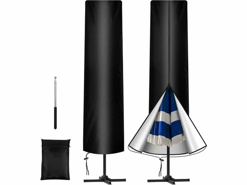 parasolhoes, 240 x 57/57 cm, Beschermhoes voor parasol
