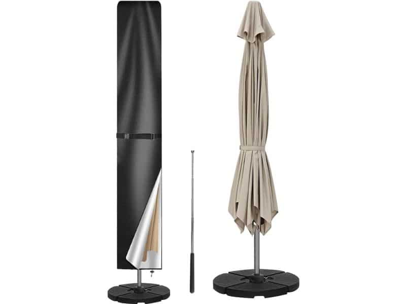 parasolhoes, 249 x 57/57 cm, afdekking voor parasol 2