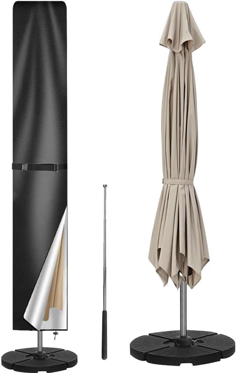 parasolhoes, 249 x 57/57 cm, afdekking voor parasol 2