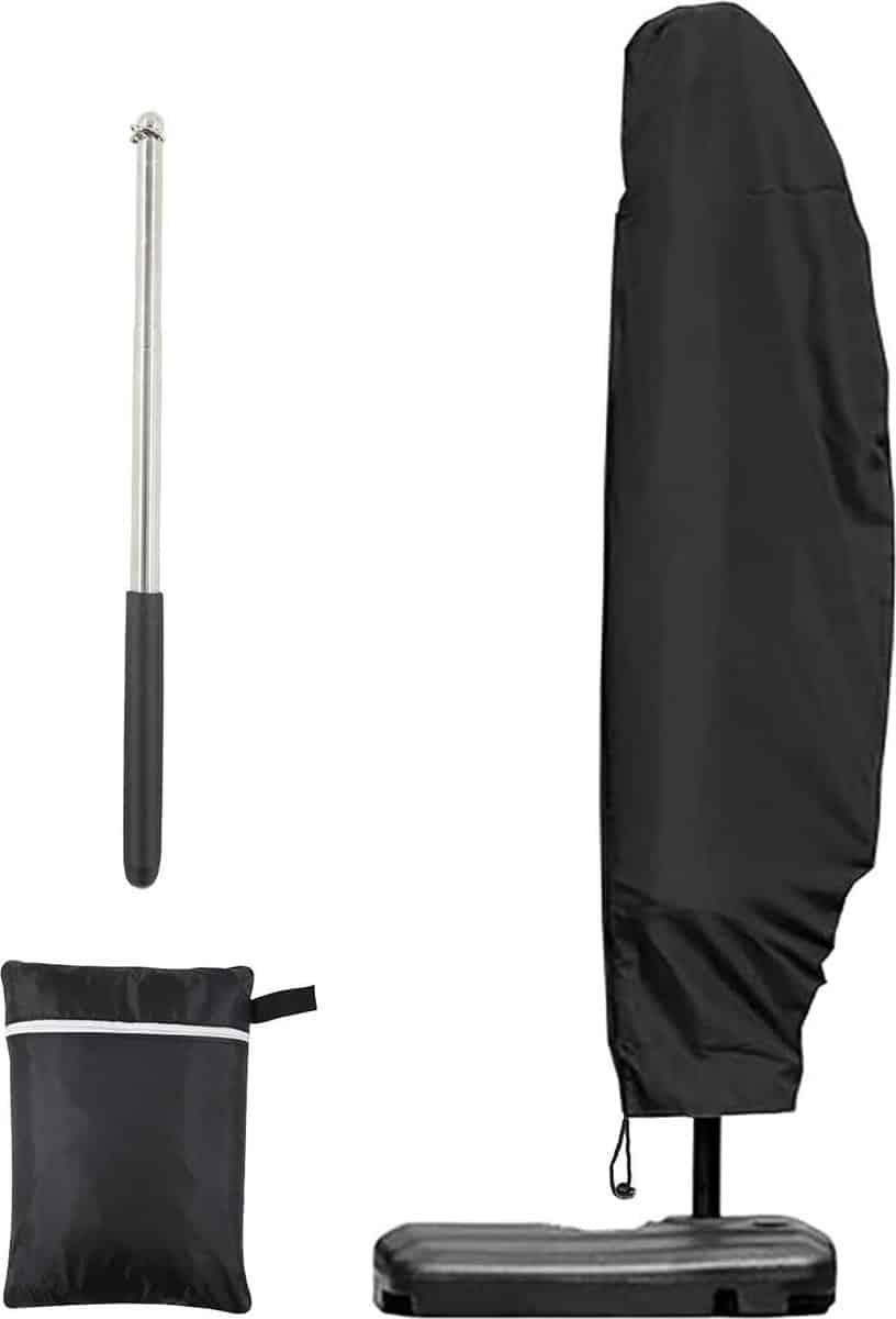 parasolhoes stang waterdicht beschermhoes bestand tegen wind en regen