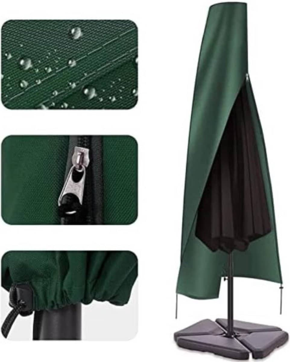 parasolhoes voor staande parasol beschermhoes met stok duurzaam