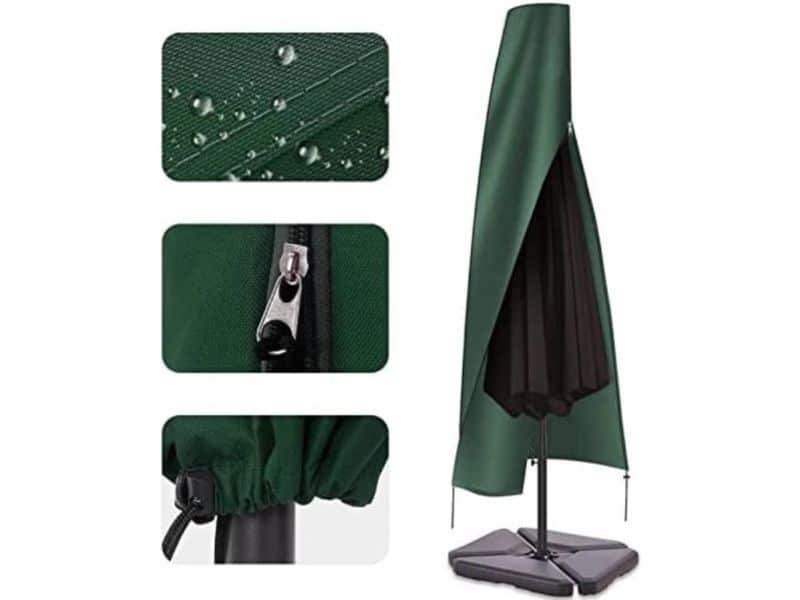 Parasolhoes Voor Staande Parasol - Beschermhoes Met Stok - Protective