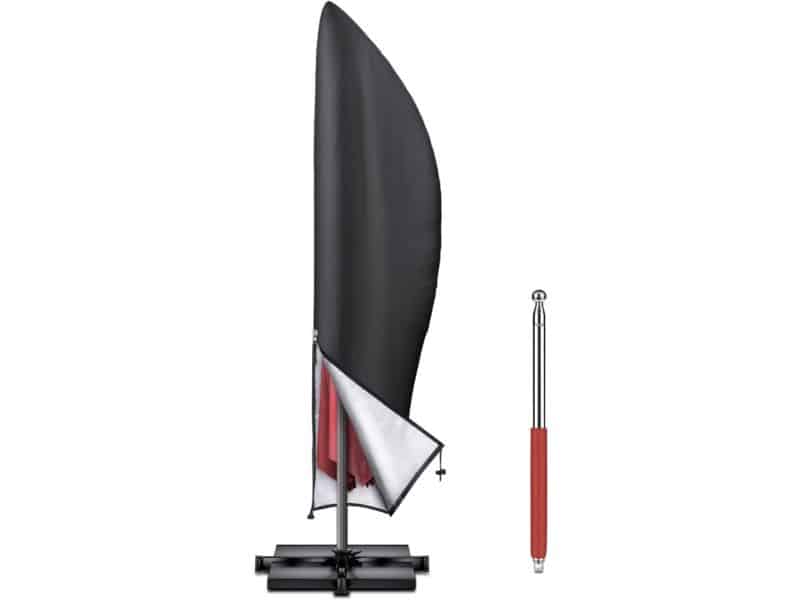 Parasolhoes Voor Zweefparasol - Parasolhoes Met Rits En Stok