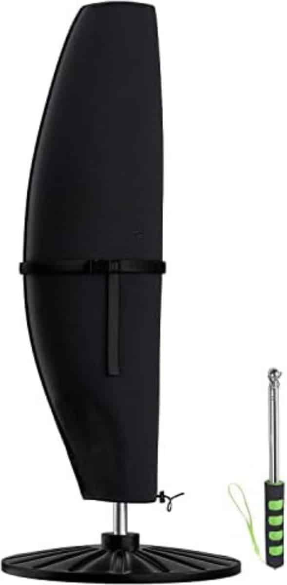 parasolhoes voor zweefparasol parasolhoes met rits en stok