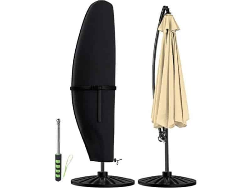 Parasolhoes Voor Zweefparasol - Parasolhoes Met Rits En Stok