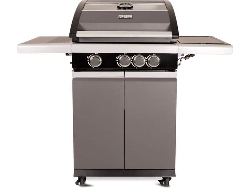 Patton Patio Pro Chef 3+1 Gasbarbecue - Frozen Grey