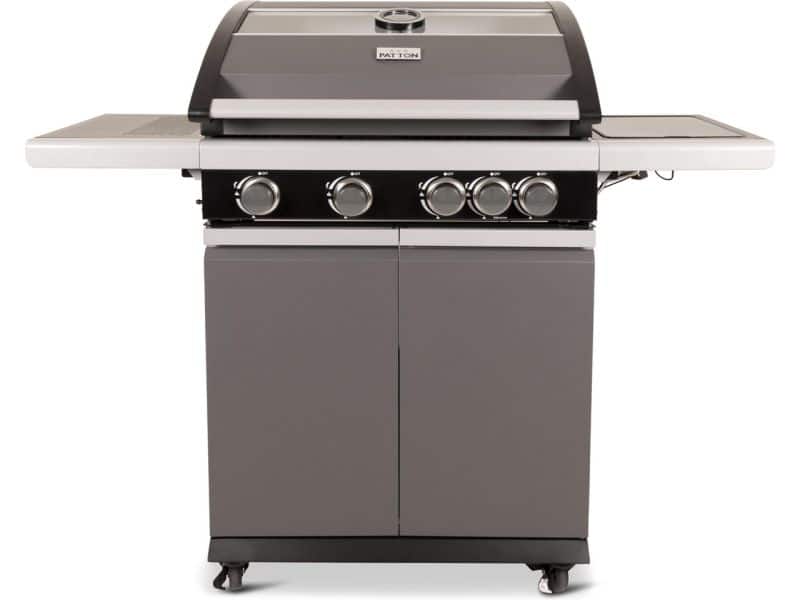 Patton Patio Pro Chef 4+1 Gasbarbecue - Frozen Grey