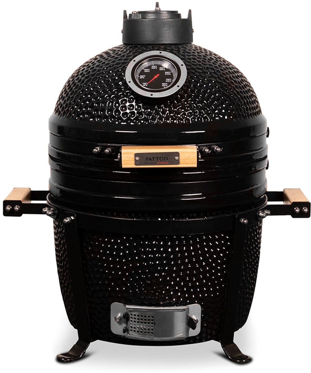 patton premium kamado 15″ + heat deflector medium