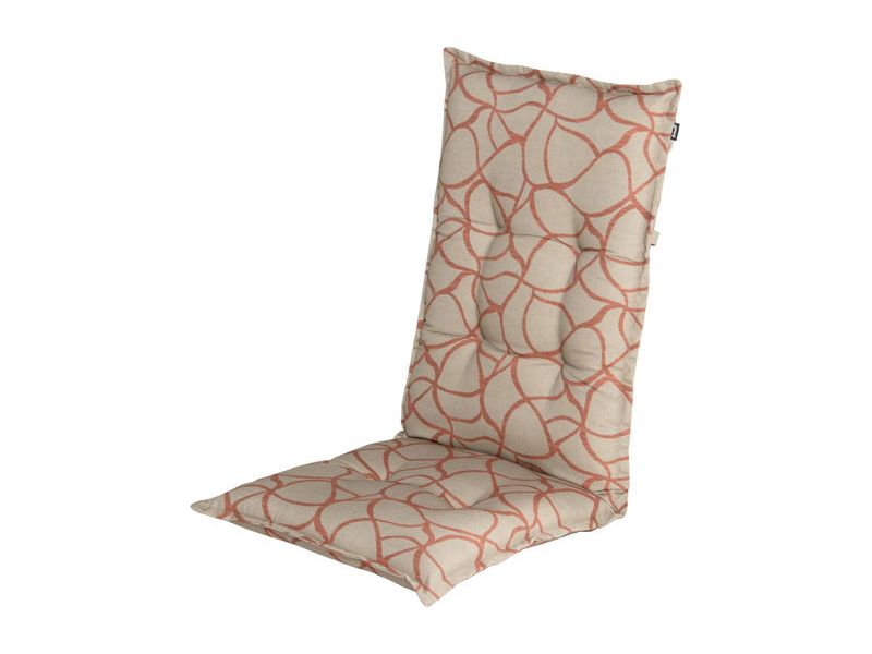 Pearl orange hoge rugkussen tuinkussen 123x50x8x cm Hartman - Hartman