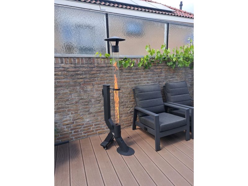 Pellet heater terrasverwarmer - Buiten Verwarming op Pellets