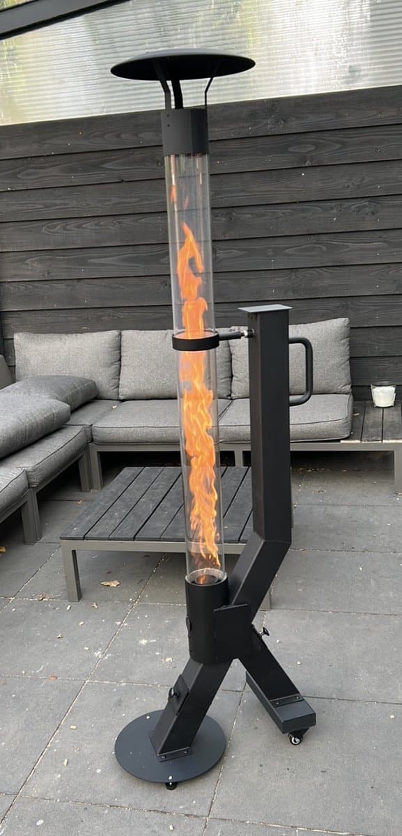 pellet power heater xxl