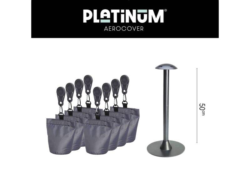 Platinum AeroCover - Accessoires - Hoessteunset voor tuintafel - Zorgt