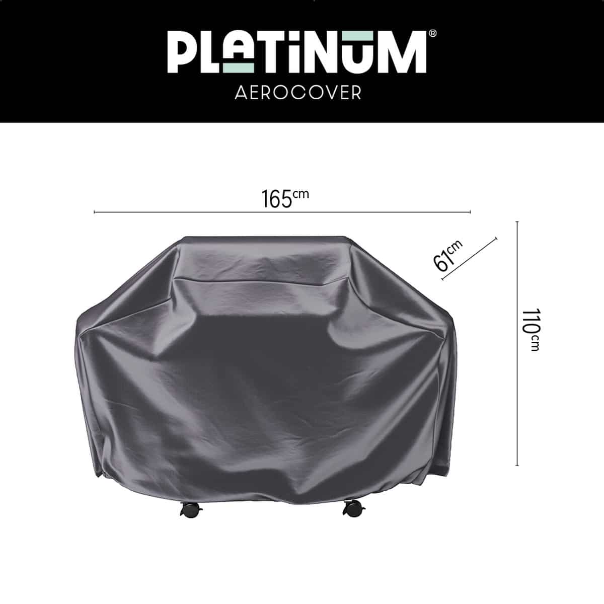 platinum aerocover gasbarbecuehoes 165x61xh110cm ademend waterproof