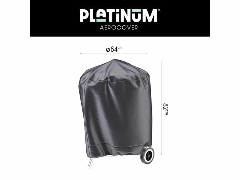 Platinum AeroCover - Kogelbarbecuehoes - Ø57cm - Ademend - Waterproof