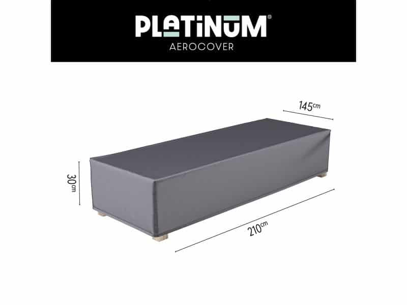 Platinum AeroCover - Ligbedhoes - 210x145x30cm - Ademend - Waterproof