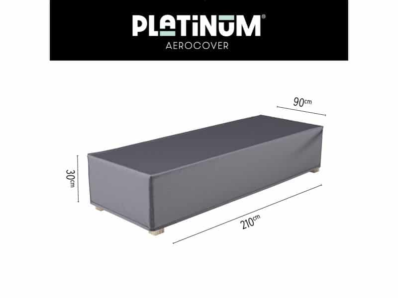 Platinum AeroCover - Ligbedhoes - 210x90x30cm - Ademend - Waterproof