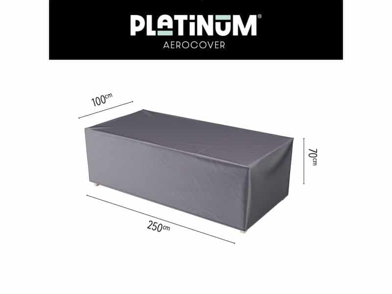 Platinum AeroCover - Loungebankhoes - 250x100xH70cm - Ademend - Waterproof