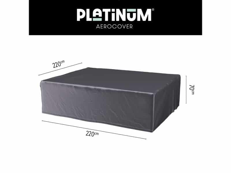 Platinum AeroCover - Loungesethoes - 220x220xH70cm - Ademend - Waterproof