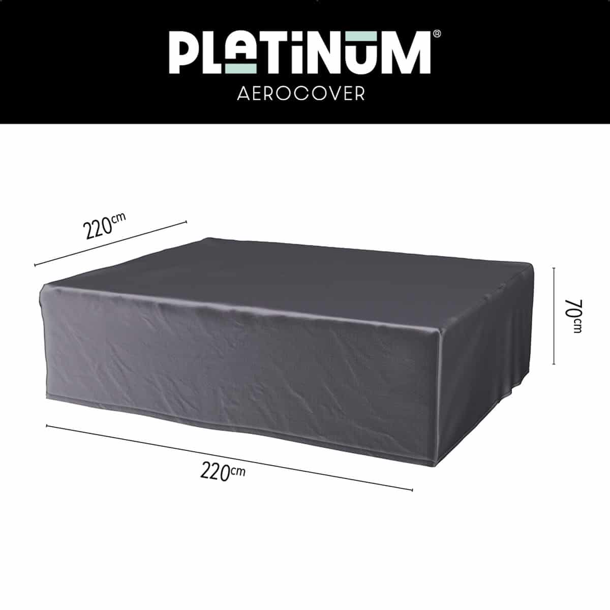 platinum aerocover loungesethoes 220x220xh70cm ademend waterproof