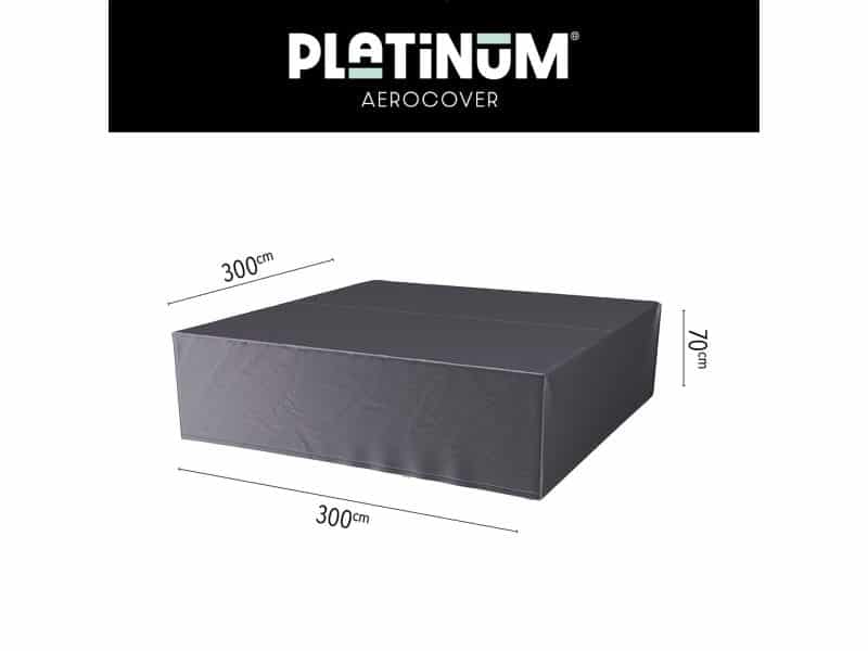 Platinum AeroCover - Loungesethoes - 235x235xH70cm - Ademend - Waterproof