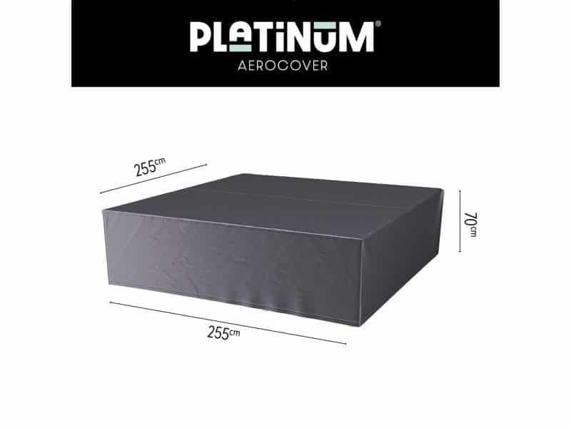 Platinum AeroCover - Loungesethoes - 255x255xH70cm - Ademend - Waterproof