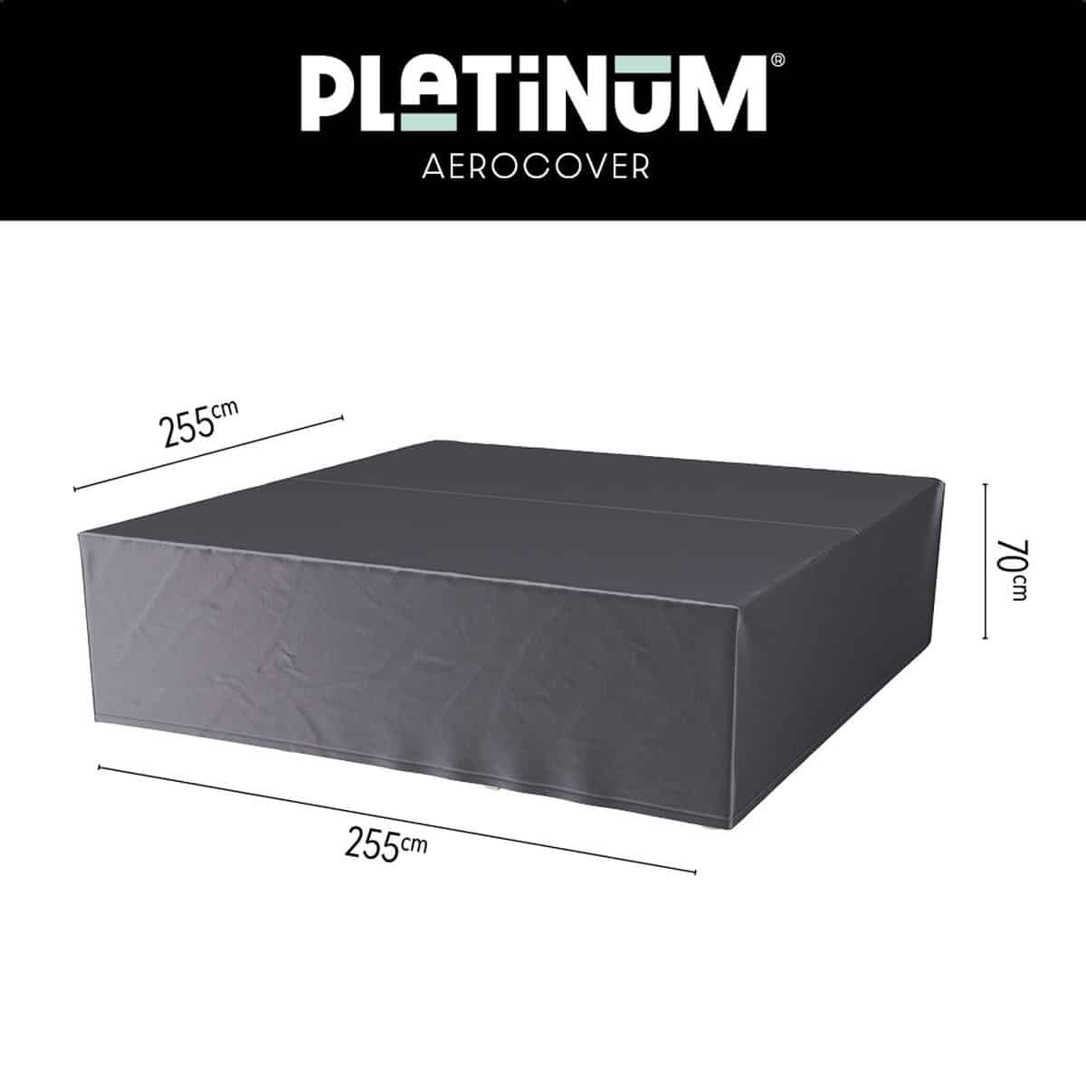 platinum aerocover loungesethoes 255x255xh70cm ademend waterproof