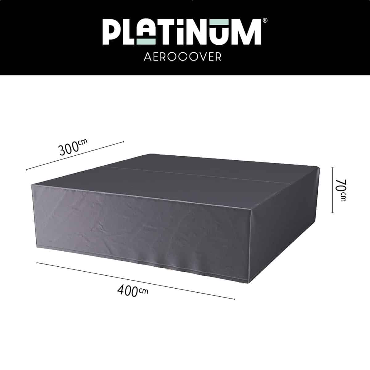 platinum aerocover loungesethoes 400x300xh70cm ademend waterproof