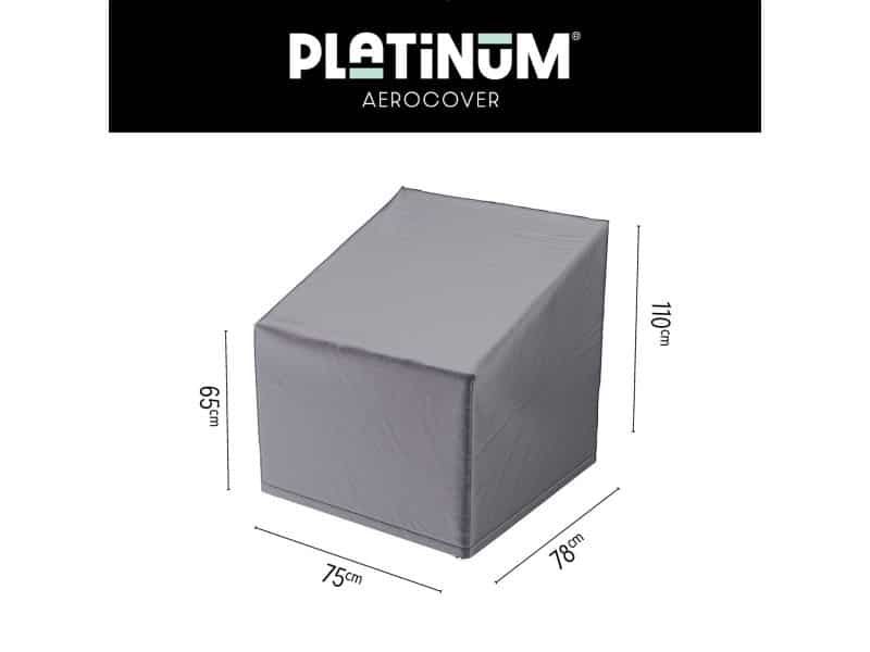 Platinum AeroCover - Loungestoelhoes - 75x78x65/110cm - Ademend - Waterproof