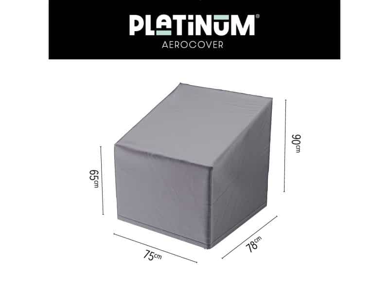 Platinum AeroCover - Loungestoelhoes - 75x78x65/90cm - Ademend - Waterproof