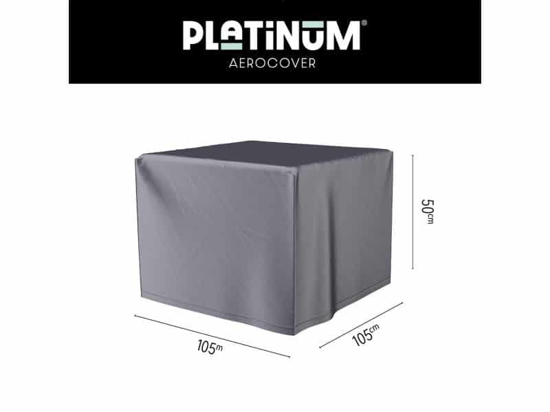 Platinum AeroCover - Loungetafelhoes - 105x105xH50cm - Ademend - Waterproof