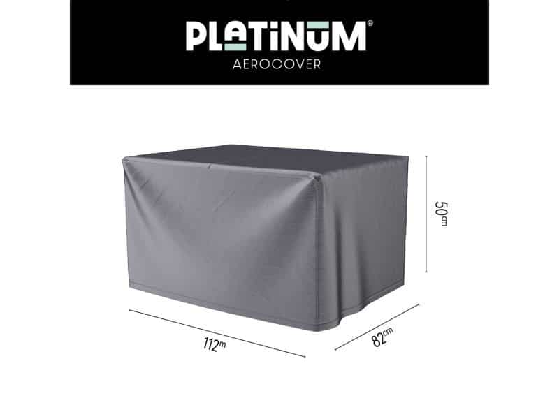 Platinum AeroCover - Loungetafelhoes - 122x82xH50cm - Ademend - Waterproof