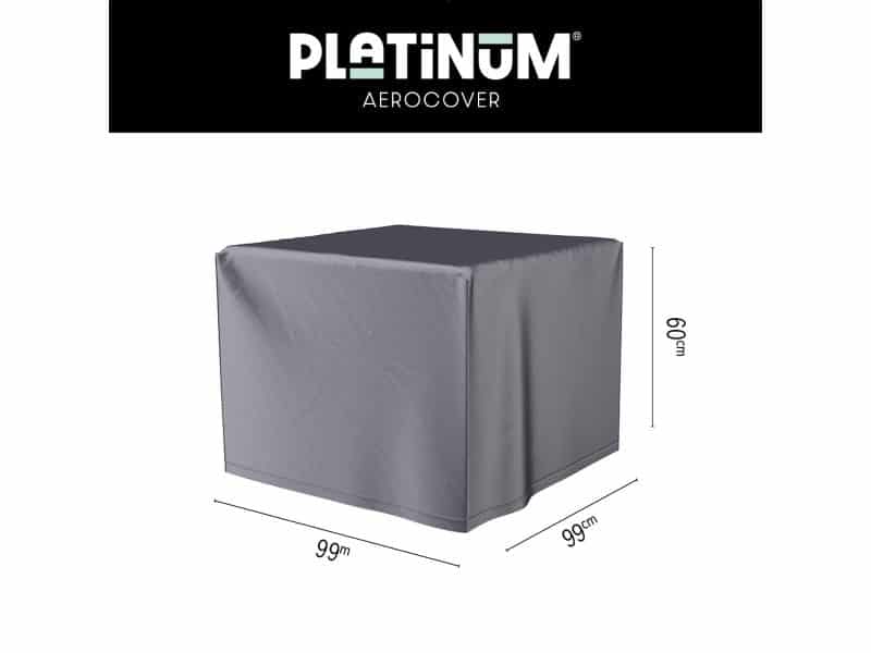 Platinum AeroCover - Loungetafelhoes - 99x99xH60cm - Ademend - Waterproof