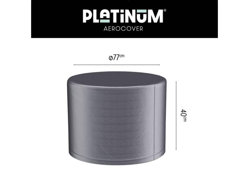 Platinum AeroCover - Loungetafelhoes - Ø77xH40cm - Ademend - Waterproof