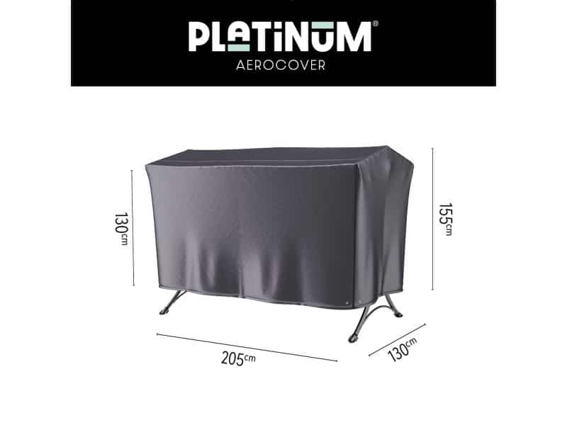 Platinum AeroCover - Schommelbankhoes - 205x130xH130/155cm - Ademend - Waterproof