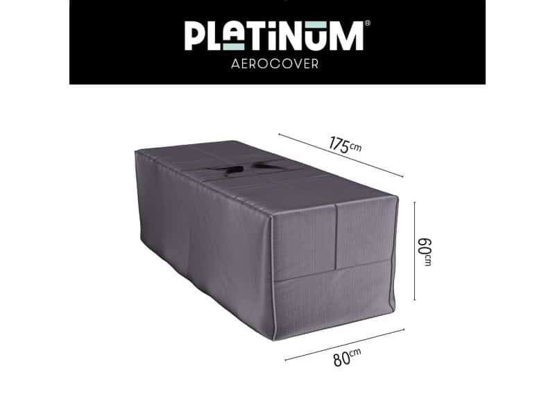 Platinum AeroCover - Tuinkussenhoes - 175x80xH60cm - Ademend - Hoge