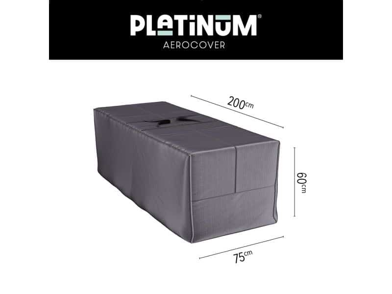Platinum AeroCover - Tuinkussenhoes - 200x75xH60cm - Ademend - Hoge