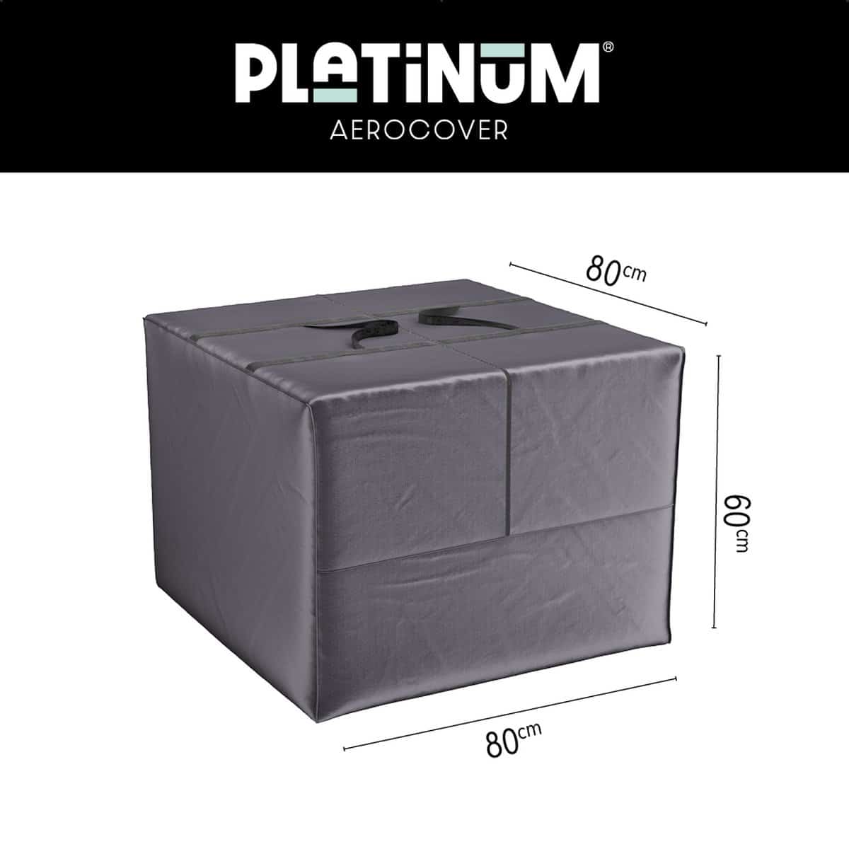 platinum aerocover tuinkusssenhoes 80x80xh60cm ademend hoge