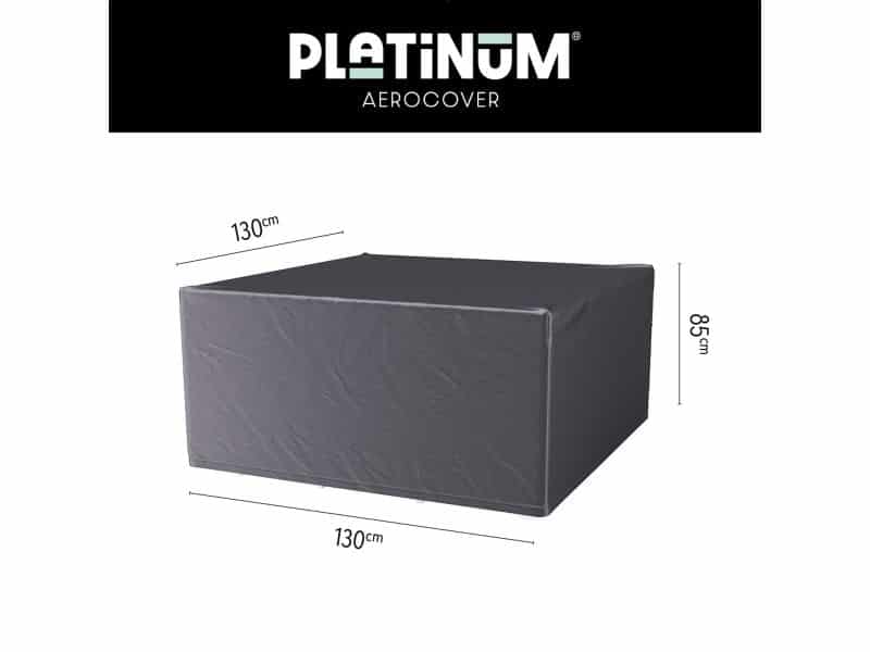Platinum AeroCover - Tuinsethoes - 130x130xH85cm - Ademend - Waterproof