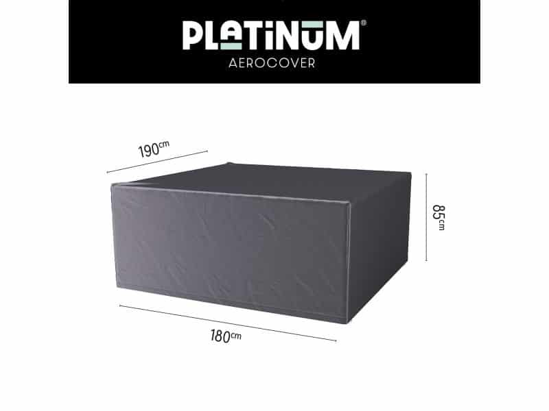 Platinum AeroCover - Tuinsethoes - 180x190xH85cm - Ademend - Waterproof