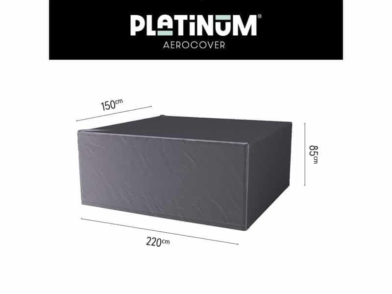 Platinum AeroCover - Tuinsethoes - 220x150xH85cm - Ademend - Waterproof