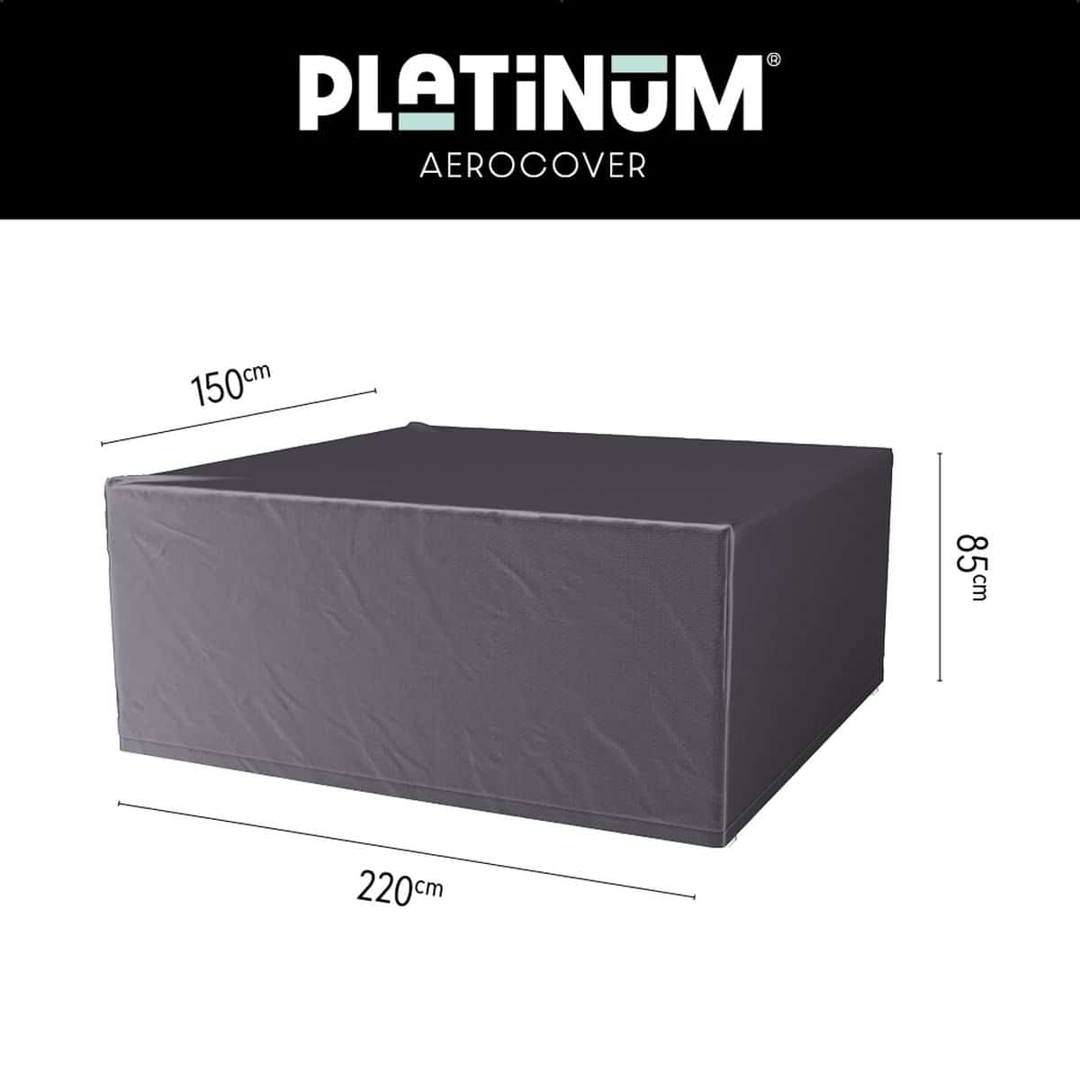 platinum aerocover tuinsethoes 220x150xh85cm ademend waterproof