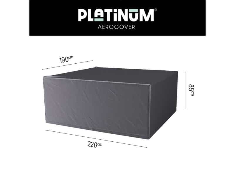 Platinum AeroCover - Tuinsethoes - 220x190xH85cm - Ademend - Waterproof